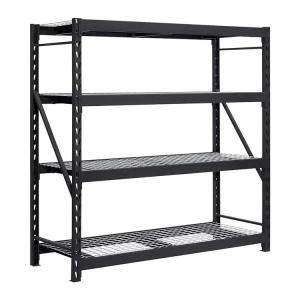 Wholesale Supermarket Shelf Manufacturer Customized Size Color Steel 100x40 interlocking metal shelves from china suppliers