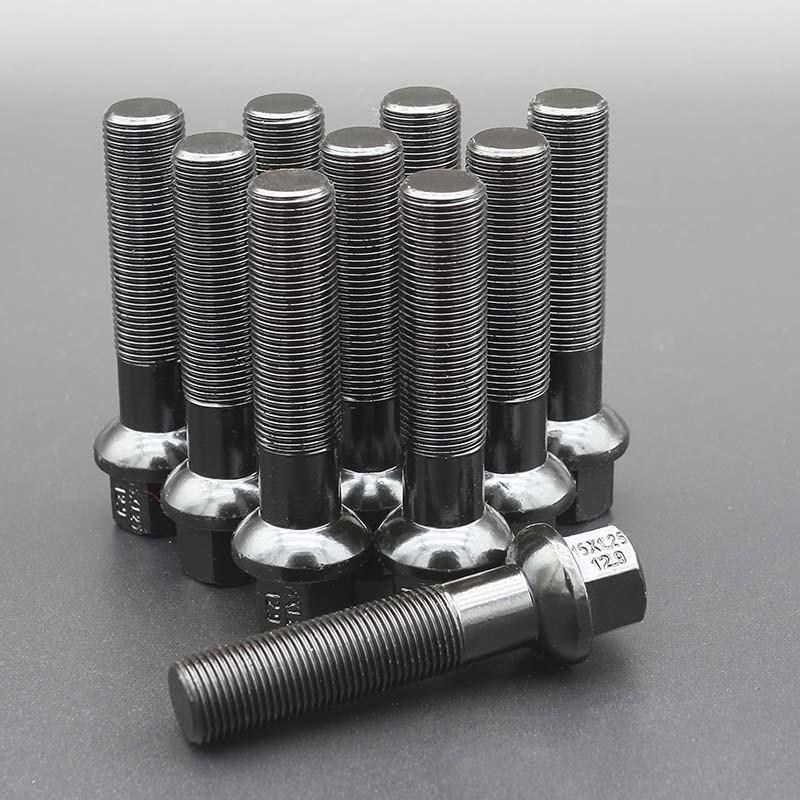 65mm R14 Ball Seat Wheel Bolt M15x1.25 Grade 12.9 For Latest Mercedes
