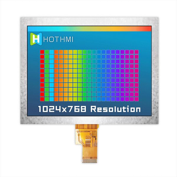 8 Inch TFT LCD Display | 1024x768 Resolution LVDS Interface