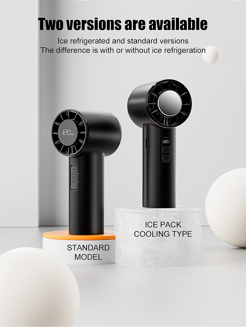 Professional Team Strong Design Capability Factory 18650 Battery OEM Support High-Speed Handheld Fan for Wedding Gifts