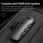 Factory wholesale waterproof fashion anti theft crossbody chest shoulder sling