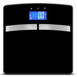 180KG / 396LBS Glass Platform 3x1.5V Digital Body Fat Scale