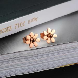 Wholesale Tagor Stainless Steel Jewelry Factory High Quality Fashion Earring Studs Earrings TYGE016 from china suppliers