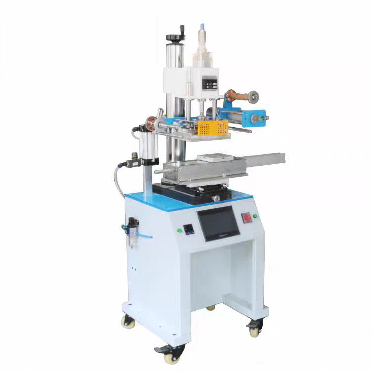 1000W Cylindrical Hot Stamping Machine Round Surface For Bottles Cups