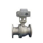 IP67 Stainless Steel Flange Connection Electric Acid Resistant Ball Valve