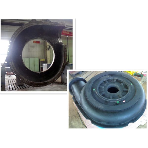 High Effcient Cast Process Mining Slurry Pump Impeller Corrosion Resisting