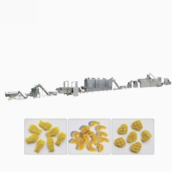 Fried Extruded 3D Pellet Snack Extruder Machine