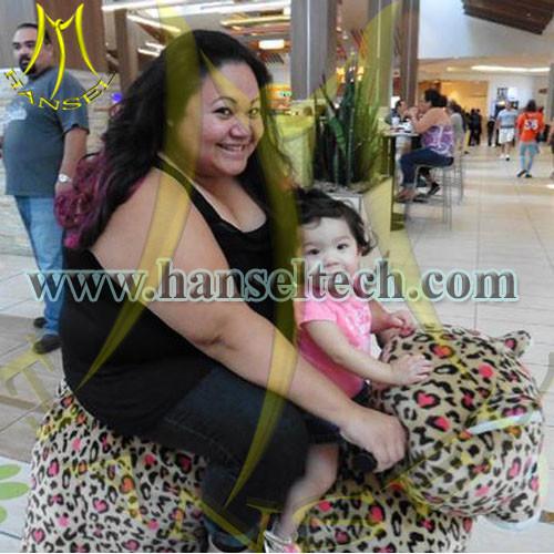 Hansel Coin Toys Stuffed Animals Walking Scooter Animals Plush Wheel Electric