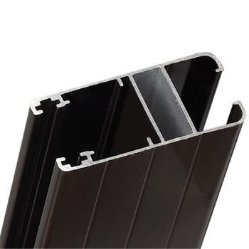 1 - 2mm Extrusion Aluminum Profile For Doors Windows Detergent Resistance