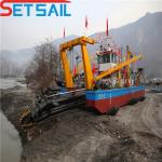800m3 Hydraulic Water Flow Cutter Suction Dredger for Zinc Spelter Aseptic