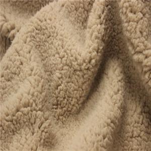 Wholesale 100 Polyester Sherpa Fabric By The Yard Shrink - Resistant For Garment from china suppliers