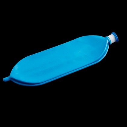 Veterinary Anesthesia Breathing Bag – Latex-Free Blue Rebreathing Bag 0.5L-5L with 22mm Standard Connector for Animal Ventilation