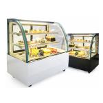 Curved / Right Angled Transparent Glass Stainless Steel Material With Multiple