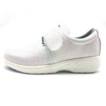 White Nurse Safety Shoes Lightweight Breathable Steel Toe Shoes