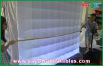 Photo Booth Led Lights Logo Print 2.5mx2.5mx2.5m Inflatable Photo Booth