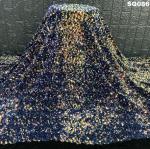 nigerian full sequins french tulle lace fabric embroidery new velvet lace