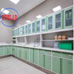 Three Section Slider Hospital Clinic Furniture Treatment Workstations for Safe