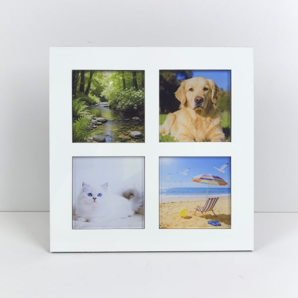 Printable Blank MDF Sublimation Frames With 4 Acrylic Inserts For Home Decor