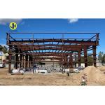 High Tolerance Steel Truss Prefab Construction for Commercial Office Building