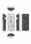 Portable Wireless Home Radio System FM88 Plastic 22mm Battery Operated