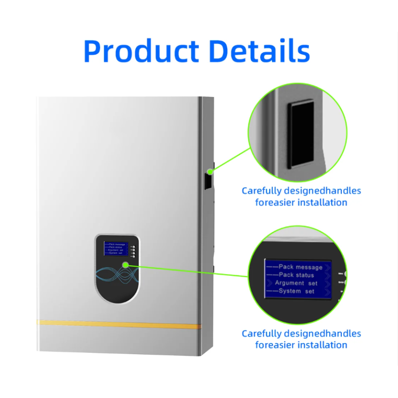 Wall Mount Battery Lifepo4 Power Wall Battery 10kwh 48v 200ah Solar Energy Storage Battery