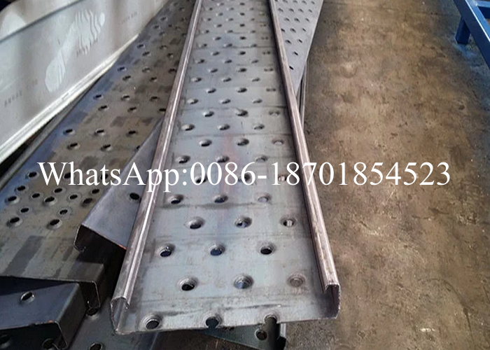 Hydraulic Automatic Wall Board Scaffolding Panks Decking Panel Plate Machine