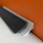 Vnyl Flooring PVC Cove Strip 15*15mm 20*20mm 30*30mm 38*38mm for Customized