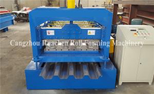 China 0.8 - 1.5mm Steel Deck Roll Forming Machine For Floor Decking Sheets on sale