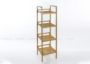 Wholesale 30cm Width Bamboo Bathroom Storage Shelf from china suppliers