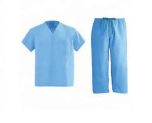 Wholesale Waterproof Disposable Isolation Gowns Blue Color For Infection Control from china suppliers