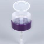 China PP Plastic Nail Remover Pump Makeup Remover Press Pump Bottle Matching