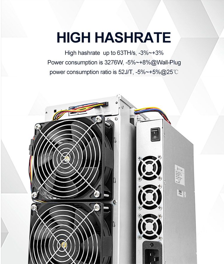 Avalon A1166 Pro 75T 3276W Avalon Bitcoin Miner 1024MB 52W/T
