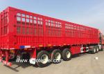 Cargo Transportation Fence Semi Trailer 40000kg For Heavy Load