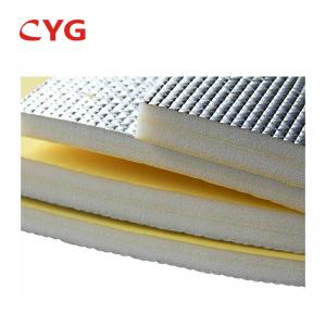 China Acoustic Construction Heat Insulation Foam Xlpe Aluminum Thermal Reflective Foil on sale