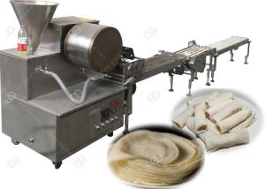 Wholesale Square Commercial Injera Making Machine , Round Lumpia Wrapper Maker Machine from china suppliers