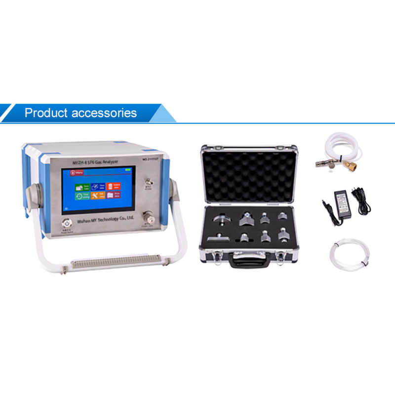 Portable SF6 Gas Analyzer With 0.01 High Accuracy Digital LCD Screen