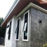 Waterproof Breathable Aluminum Frame Awning Windows Indoor
