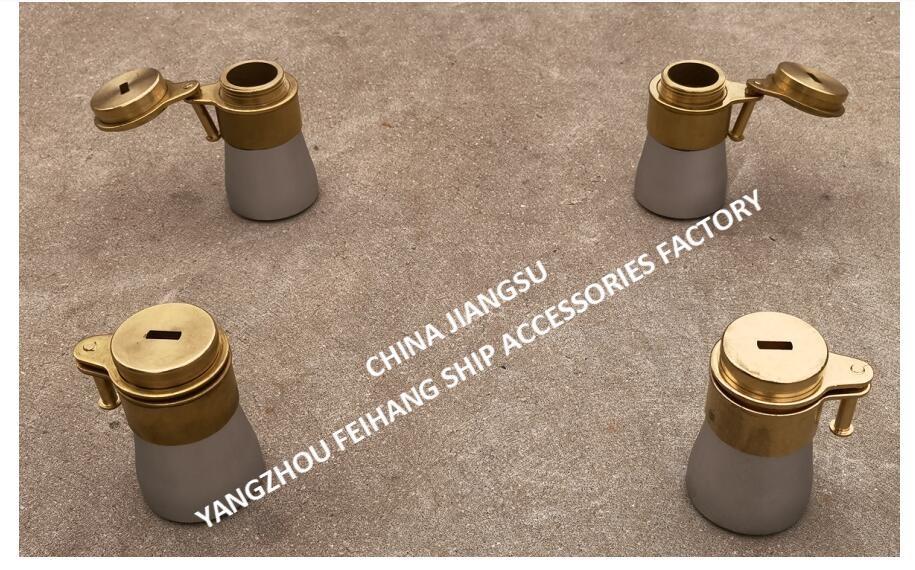 NC NO.37AFK-50A FILLING CAP WITH LOCKING DEVICE MODELS AIR PIPE & SOUNDING PIPE FITTINGS MATERIAL - COPPER