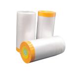 Plastic Protection Orange Masking Film For Spray Painting