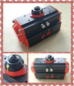 Wholesale 90 degree pneumatic actuator pneumatic rotary actuator 90 degrees 2 stage pneumatic actuator from china suppliers
