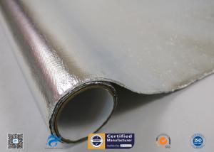 Wholesale Aluminum Coated Fiberglass Fabric For Fireproof 260 ℃ High Temperature from china suppliers