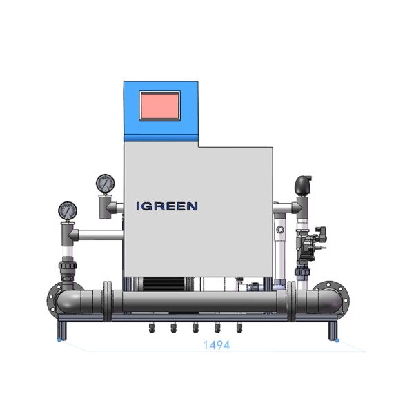 10 Inches Screen Automatic Fertigation Machine High Precision For Water Soluble Fertilizer