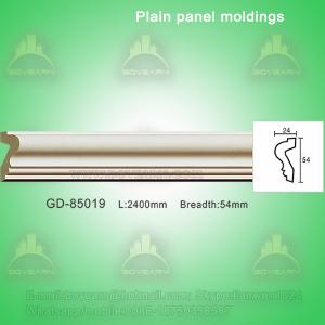 Wholesale European style Environmental Decorative PU Plain Panel mouldings from china suppliers