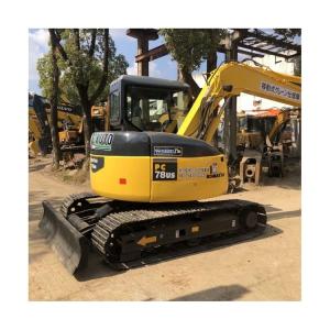 Wholesale Good Health Made in Japan 8 Ton Komatsu PC78 Mini Excavator with 0.35 m3 Bucket Capacity from china suppliers