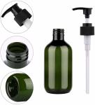 500ml Plastic Lotion Bottle Amber Plastic Shampoo Bottles With Pump