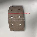 1062 N720 JMC Auto Parts Brake Shoe 3502120080W MAMUR 99mm Wide