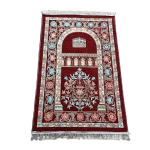 Wholesale Eid Holidays Islamic Pray Rug for Worship Abstract Pattern Muslim Prayer Mat from china suppliers