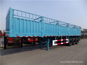 Wholesale 3 axles fence trailer Dry Cargo Carrier  - TITAN VEHICLE from china suppliers