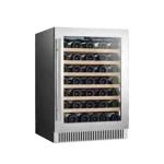 Space Saving Dual Zone Stainless Steel Fridge Cooler For Wine Beer Storage