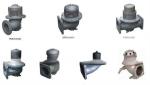 3" 4" Standard Aluminum Pneumatic Bottom Valve For Tank Truck
